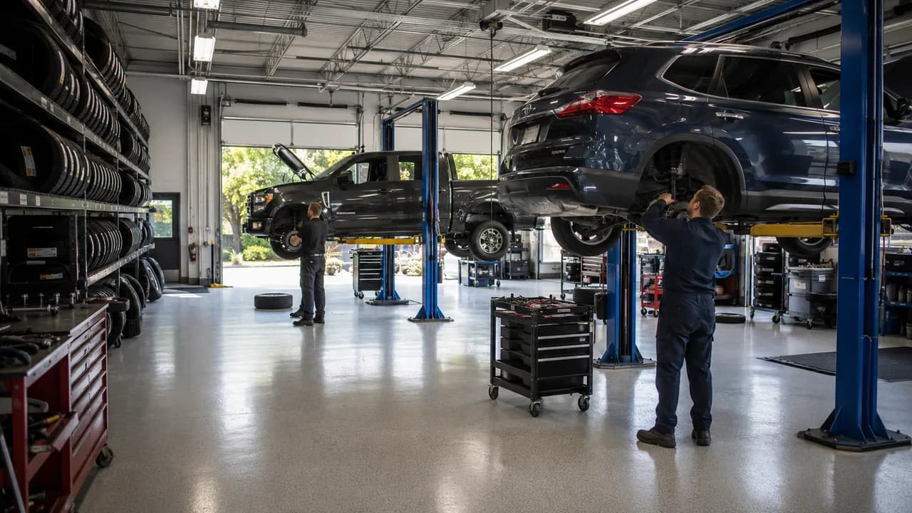 Preventive Maintenance at Big O Tires Langley Port Kells