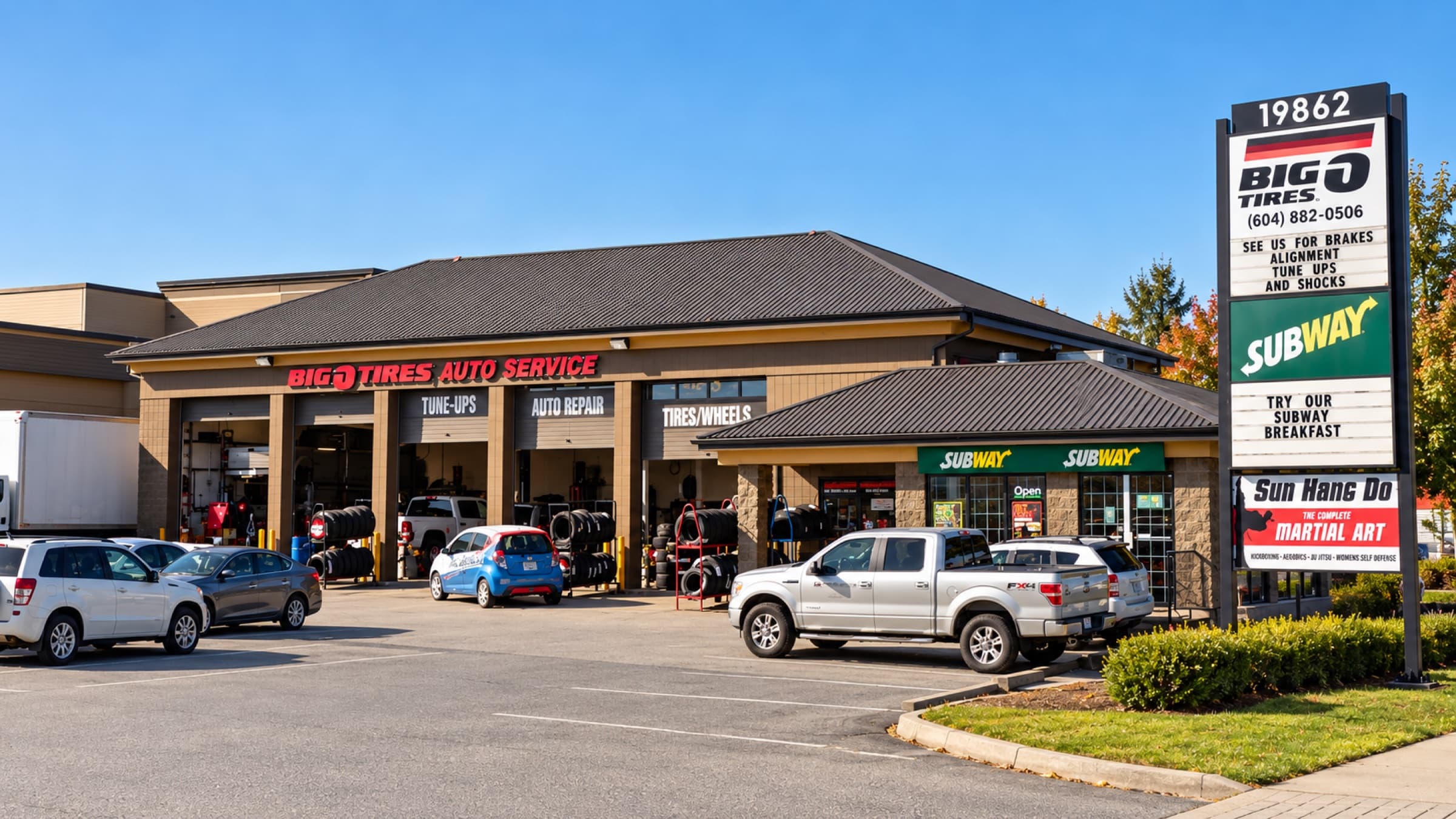Big O Tires Langley Port Kells storefront